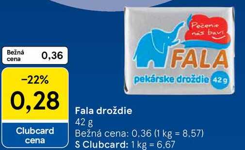 Fala droždie, 42 g