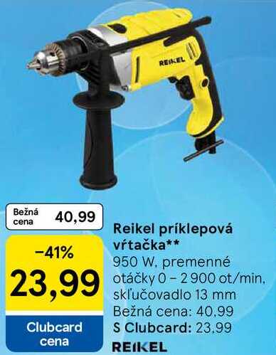 Reikel príklepová vŕtačka