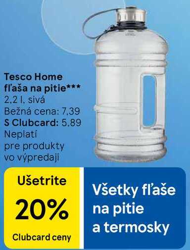 Tesco Home fl'aša na pitie