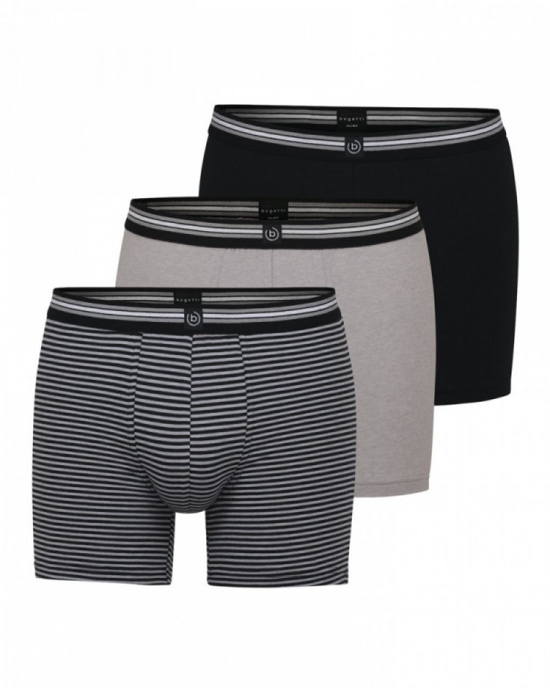 Boxerky BUGATTI  pánske 3 - PACK  50200 6061 PRAG 831
