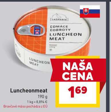 Luncheonmeat 190 g 