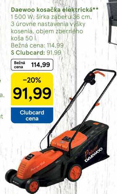 Daewoo kosačka elektrická