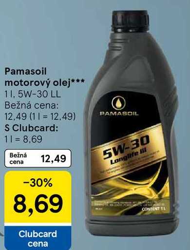 Pamasoil motorový olej, 1 l