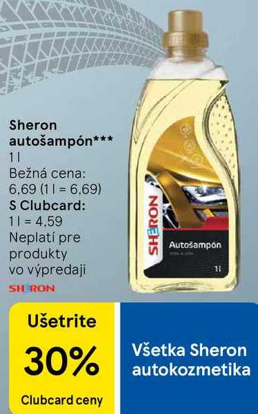 Sheron autošampón, 1 l
