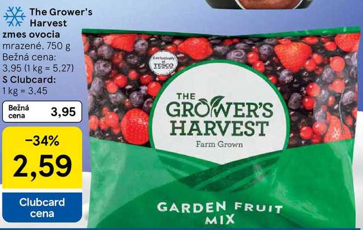 The Grower's Harvest zmes ovocia, 750 g 