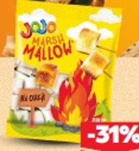 Jojo Penové cukríky Marshmallow na oheň