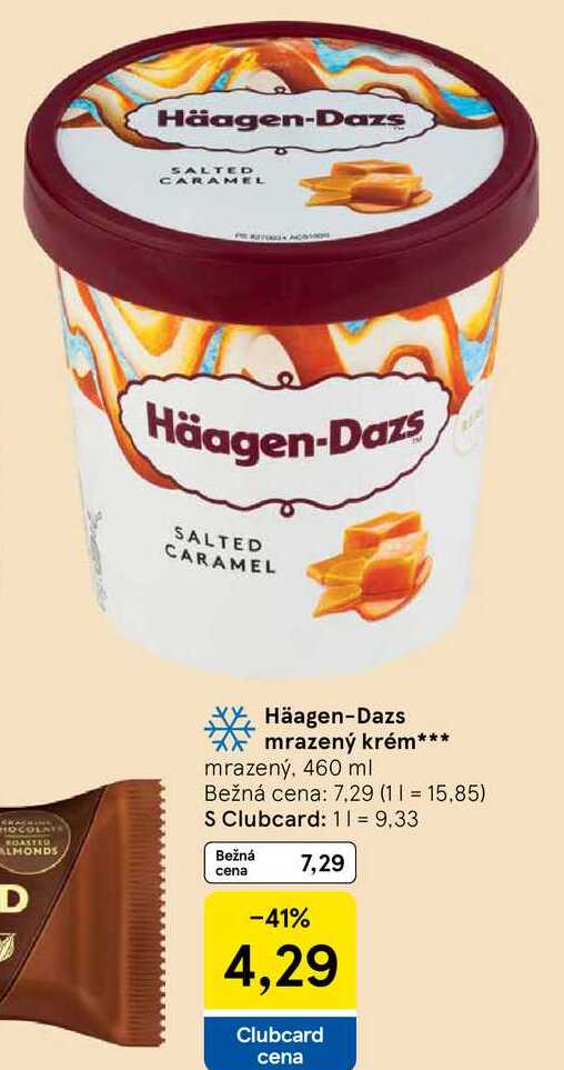 Häagen-Dazs mrazený krém, 460 ml 