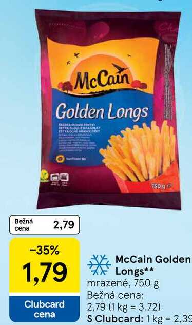 McCain Golden Longs, 750 g 