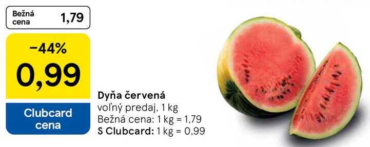 Dyňa červená, 1 kg
