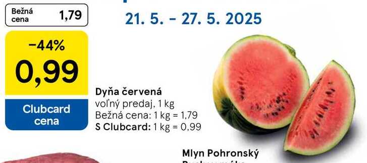 Dyňa červená, 1 kg