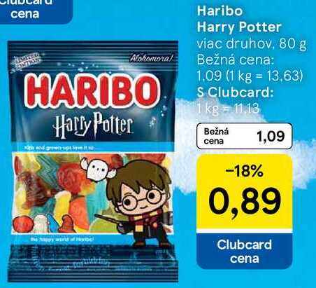Haribo Harry Potter, 80 g