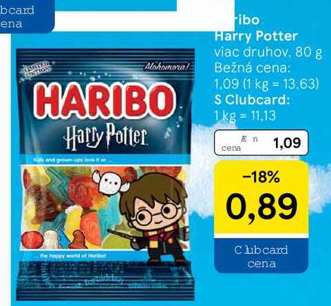 Haribo Harry Potter, 80 g