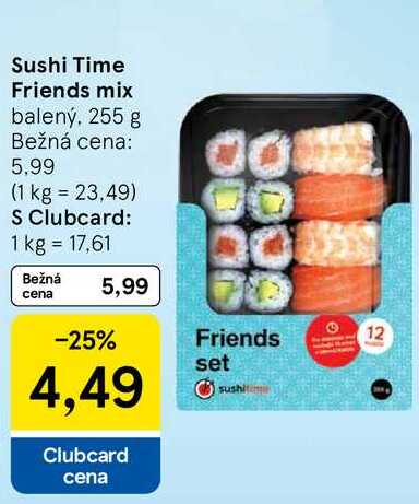 Sushi Time Friends mix, 255 g