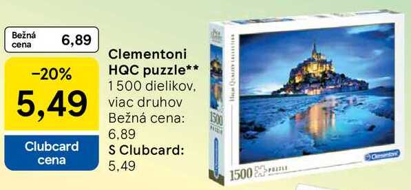 Clementoni HQC puzzle
