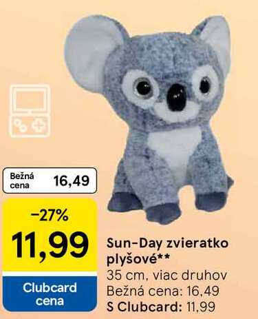 Sun-Day zvieratko plyšové
