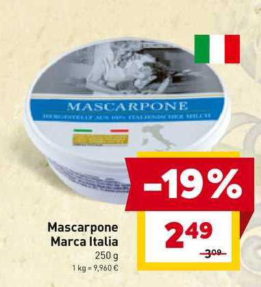 Mascarpone Marca Italia 250 g