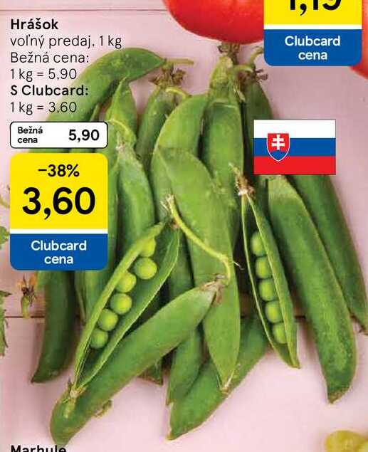 Hrášok, 1 kg