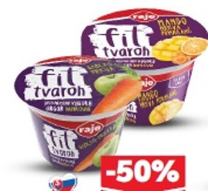 Rajo Fit Tvaroh ochutený