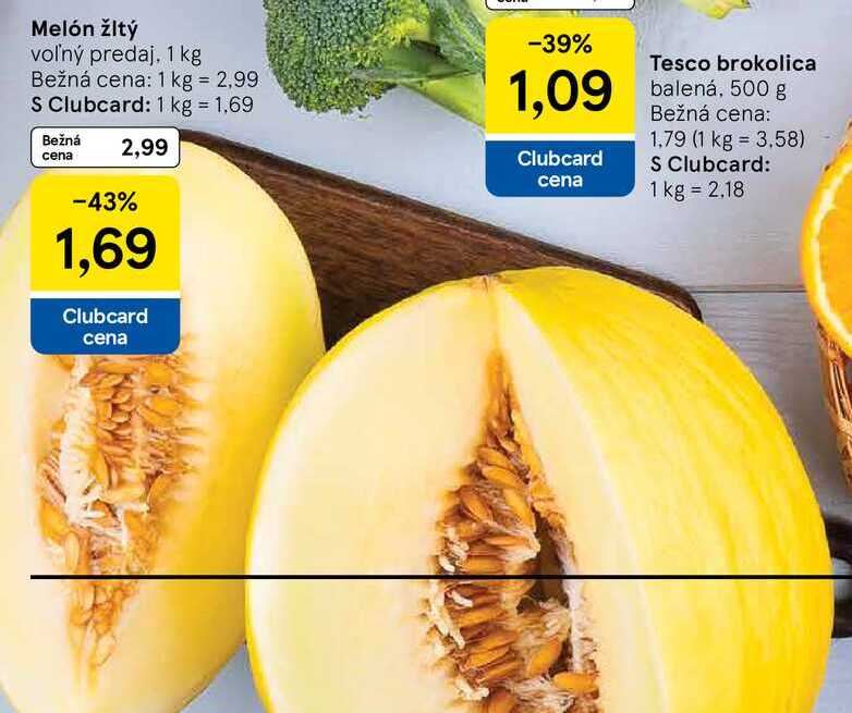 Melón žltý, 1 kg