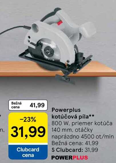 Powerplus kotúčová píla