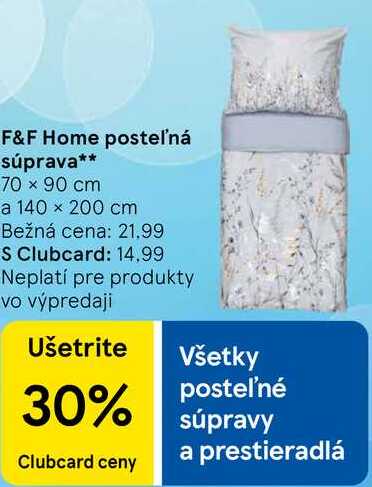 F&F Home posteľná súprava