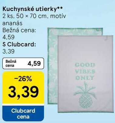 Kuchynské utierky, 2 ks