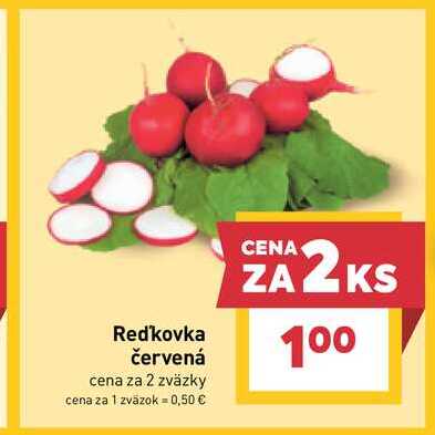 Reďkovka červená 1 svazok