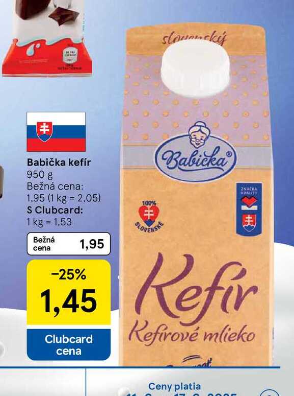 Babička kefír 950 g 