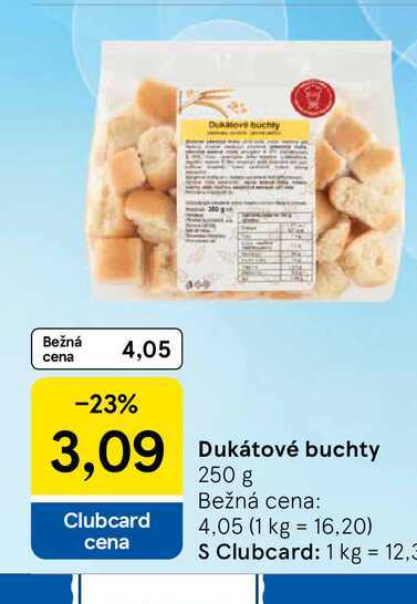 Dukatové buchty 250g