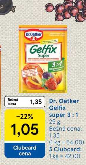 Dr. Oetker Gelfix Super 3:1 