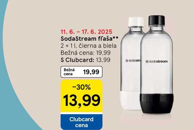 SodaStream fl'aša 2 x 1l