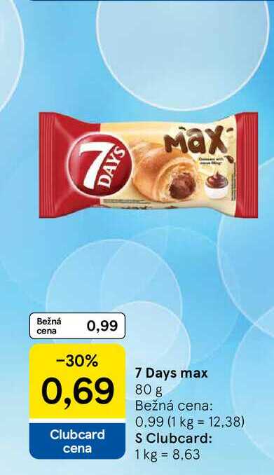 7 Days max 80 g