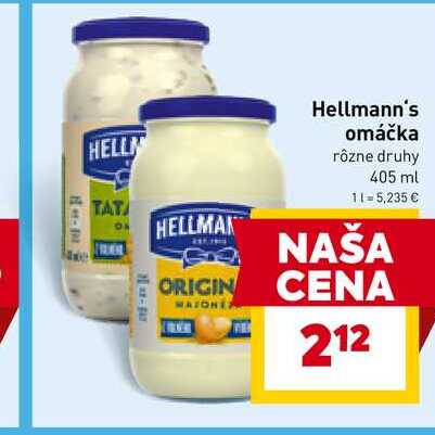 Hellmann's Tatárska omáčka 405 ml