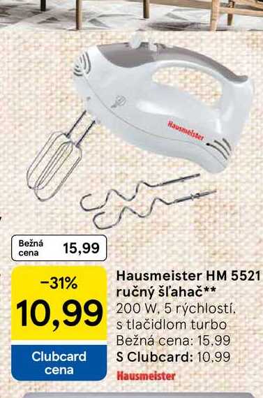 Hausmeister HM 5521 ručný šľahač