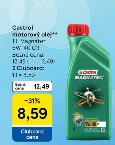 Castrol motorový olej 1l, Magnatec 5W-40 C3  