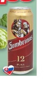 Gambrinus Svetlé pivo