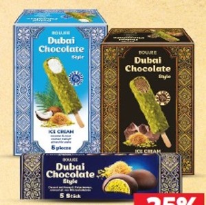 Boujee Dubai Style dezert Mrazený krém