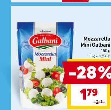 Galbani Mozzarella Mini 150 g