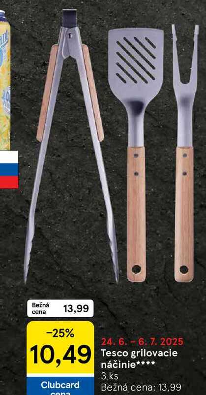 Tesco grilovacie náčinie 3 ks