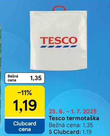 Tesco termotaška 