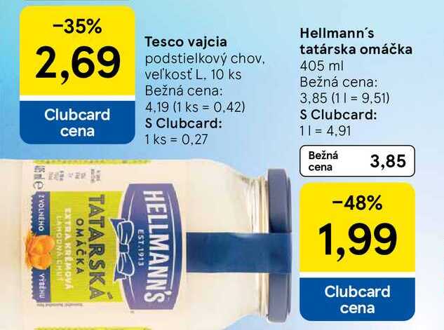 Hellmann's Tatárska omáčka 405 ml