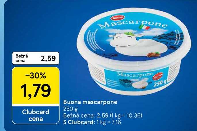 Buona mascarpone 250 g