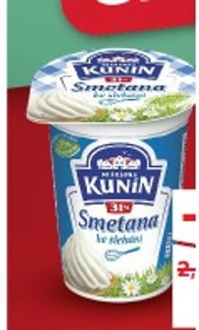 Mlékárna Kunín Smotana na šľahanie