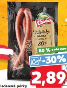 Chodura Viedenské párky