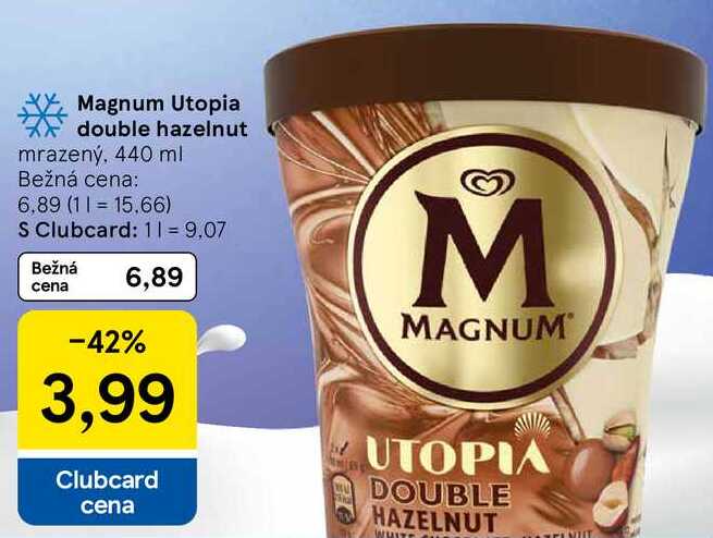 Magnum Utopia double hazelnut, 440 ml
