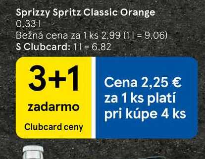 Sprizzy Spritz Classic Orange, 0,33 l