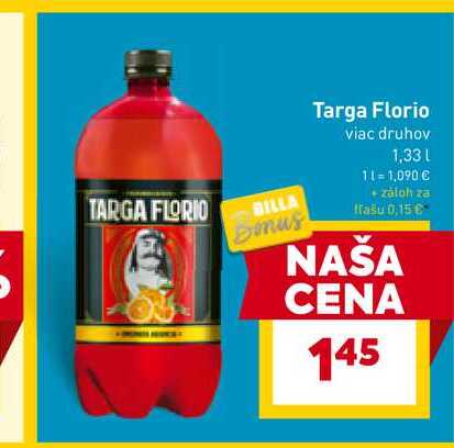 Targa Florio viac druhov 1,33l