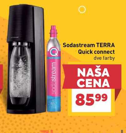 Sodastream TERRA Quick connect dve farby