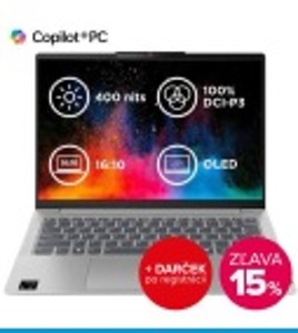 Notebook Lenovo IdeaPad Slim 5 14Q8X9 (83HL0033CK) sivý