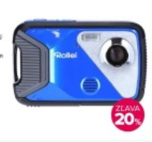 Digitálny fotoaparát Rollei Sportsline 60 Plus čierny/modrý